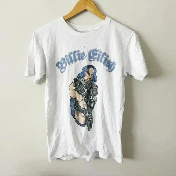 Billie eilish 5/$25🎀 grunge merch  tee S - Picture 1 of 7